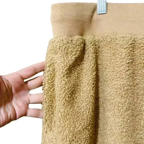 Fabletics Daria Sherpa Jogger 2X Desert Casual Loungewear Pull-On Pockets NWT - Picture 5 of 9